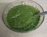 A picture of step 2 of Cucumber mint cooler.