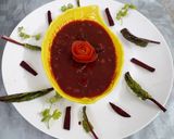 A picture of step 3 of Beetroot-mater ki sabzi.