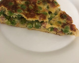 Foto del paso 8 de la receta: Tortilla de guisantes 🫛 con cebolla 🧅 y jamón