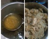 A picture of step 5 of Jaggery daliya.