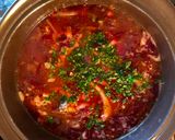 Foto del paso 13 de la receta: Mi borsch de invierno, sopa caliente de remolacha para el frío