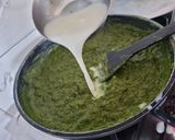 A picture of step 6 of Lasooni palakh paneer.