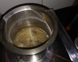 A picture of step 3 of Kuldi masala tea.