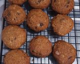 Foto langkah ke 9 dari resep Choco Cookies ala Famous Amos (Recook).