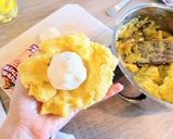 Polenta gombóc sós túróval töltve recept fázis 4 fotója