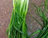 Fresh garlic & ginger bhaji recipe step 1 photo