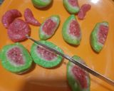 A picture of step 5 of Watermelon Sweet.