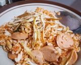 Foto langkah ke 4 dari resep Nasi goreng rasa keju simple dan enak.