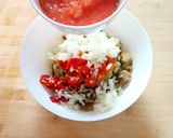A picture of step 2 of Eggplant Salad.