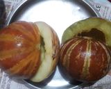 A picture of step 1 of Muskmelon Shake.