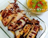 Gambar langkah 11 resipi Sotong Bakar Ala Thai by Rina.