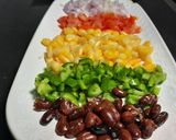 A picture of step 2 of Healthy nachos salad.