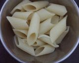 A picture of step 3 of Healthy Pasta Salad.