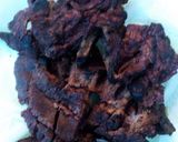 A picture of step 4 of Aliya (smoked meat).