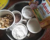 वालनट ब्राउनी (Walnut Brownie recipe in Hindi) रेसिपी चरण 1 फोटो
