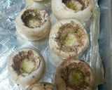 Foto do passo 3 de Cogumelos portobello recheado com gorgonzola