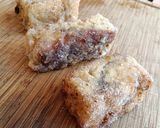 Foto del paso 9 de la receta: Torrijas de pan de focaccia de canela con ganache de chocolate blanco