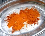 A picture of step 1 of Fried Mackerel in Turmeric and Curry Powder.