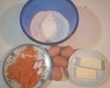 Pas rețetă Tort de morcovi cu cremă de brânză 1 fotografie