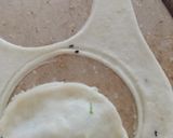 A picture of step 6 of D shape samosa.