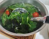 Foto langkah ke 4 dari resep Sayur Bayam kuah simple.