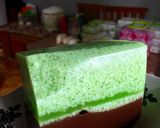 Foto langkah ke 4 dari resep Puding brownis lumut.