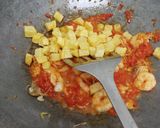 Foto langkah ke 5 dari resep Balado Udang Kentang.