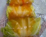 Foto langkah ke 5 dari resep Sawi putih gulung ayam tahu.