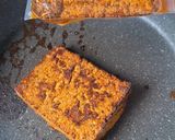 Une image de l'étape 2 de Flan aux brocolis et tofu grillé.