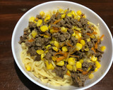 Foto del paso 4 de la receta: Tallarines con guiso de carne molida