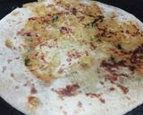 A picture of step 6 of Potato-cauli-veg Paratha.