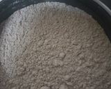 A picture of step 1 of African ugali wimbi served with (terere)fried with minced meat.