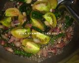Foto langkah ke 1 dari resep Samba Lado Mudo (sambal cabe ijo) khas Padang.