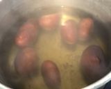 Une image de l'étape 6 de Pommes de terre fracassées aux graines de nigelle et ail (à la plancha).
