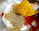 A picture of step 6 of Rajasthani gatte ki sabji.