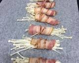 Bacon Wrapped Enoki Mushroom Pita Sandwich recipe step 3 photo