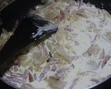 Foto del paso 7 de la receta Col china con beicon y nata