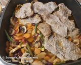 Karaj vegyes zöldséggel és currys rizzsel recept fázis 2 fotója