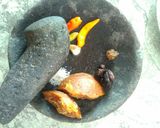 Foto langkah ke 2 dari resep Lotis (rujak) buah.
