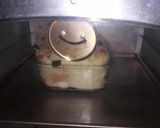 Foto langkah ke 5 dari resep Puding roti tawar panggang.