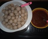Foto langkah ke 5 dari resep Cilok bumbu kacang.