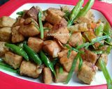 Foto langkah ke 3 dari resep Oseng Tempe Gembus.