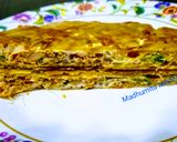 A picture of step 4 of Egg Paratha.