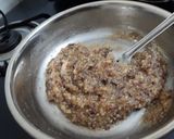 A picture of step 8 of Rajma burfi.