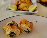 Foto del paso 5 de la receta Filetes de pechuga de pollo rellenos al air fryer