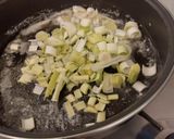 Une image de l'étape 3 de Crème de courgettes.