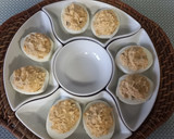 Foto del paso 9 de la receta: 189. Huevos rellenos con mejillones