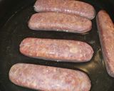A picture of step 6 of Sausage & Peppers Sandwich!!.