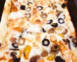 A picture of step 7 of Sheet Pan Pizza.