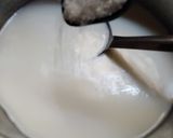 A picture of step 4 of Chocolate Custard.